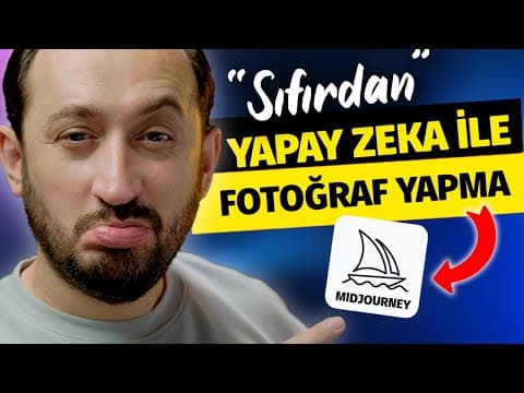 Sıfırdan Midjourney Fotoğraf Oluşturma