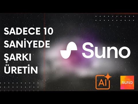 Suno AI ile 1 Dakikada Şarkı Üret - Türkçe Rehber