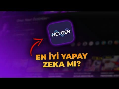 HeyGen ile Yapay Zeka Avatar Videosu Yapma