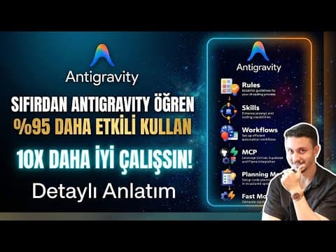 Google Antigravity'yi Etkili Kullanmayı Öğren
