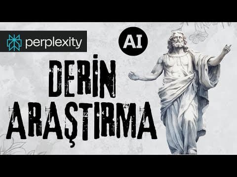 Yapay Zeka Destekli Derin Araştırma: Perplexity